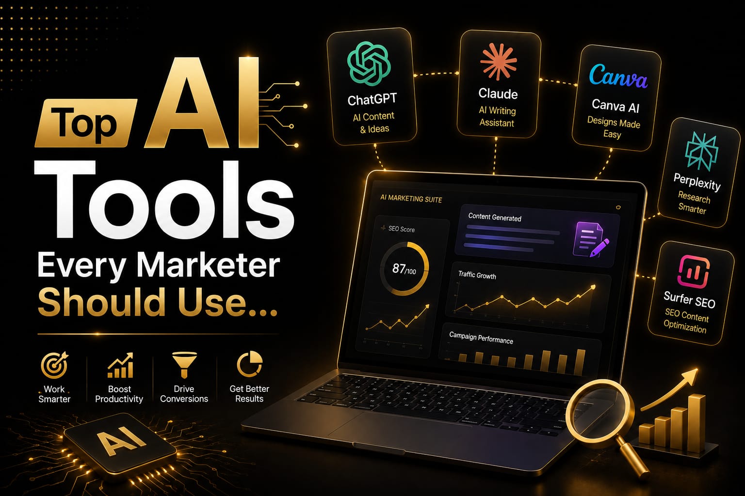 Top AI Tools Every Marketer Should Use